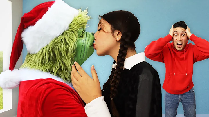 WEDNESDAY ADDAMS FELL IN LOVE WITH THE GRINCH IN O...