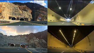 Full View & Guide of Amazing Multiple Underground Tunnels on the Roads of Khor Fakkan, UAE