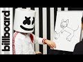 Marshmello & Moe Shalizi Play Pictionary! | Billboard