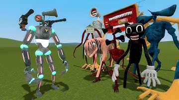 MECHA SIREN HEAD VS ALL MONTER TREVOR HENDERSON In Garry