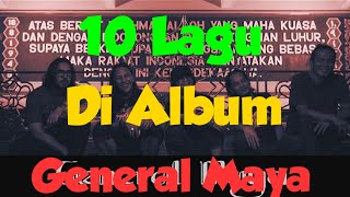 Paten ‼️ Inilah 10 Lagu Di Album General Maya