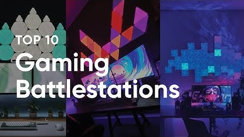 Top 10 Gaming Battlestations | Nanoleaf