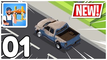 NEXT Idle Game - Car Fix Tycoon - Gameplay Walkthrough Part 01 (iOS, Android)