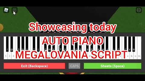 ARCEUS X ROBLOX SCRIPT - AUTO PIANO MEGALOVANIA SCRIPT - see script link on comments
