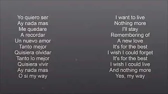Gypsy Kings - A Mi Manera (Lyrics Spanish, English) Gypsy Kings - A Mi Manera (Lyrics Spanish, English)