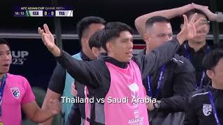 #highlights Football Asian cup 2023 Thailand National Team Only