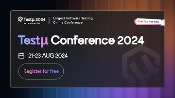 TestMu  2024: Decode The Future of Testing