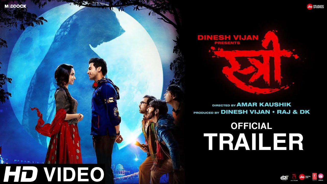 Stree Official Trailer  Rajkummar Rao Shraddha Kapoor Dinesh Vijan RajDK Amar Kaushik  Aug 31