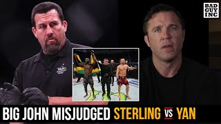 Big John says he misjudged Sterling vs Yan…