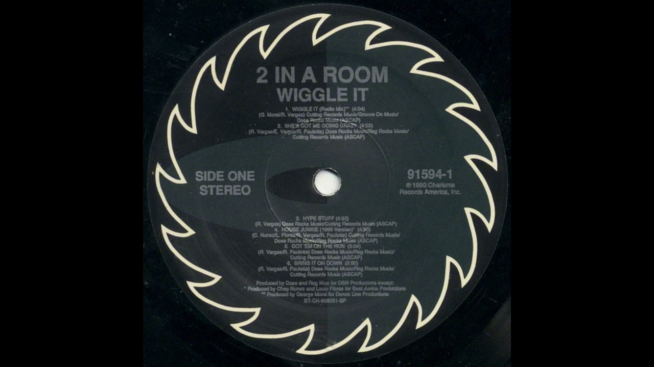 洋楽 2 in a Room /Wiggle It CD 2 In A Room – Wiggle It – CD (Album), 1990 [r90230] | Discogs