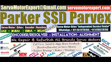 Parker SSD Parvex Arab GCC Drive Servo motor Dubai Encoder Resolver Heidenhain Repair UAE Kuwait