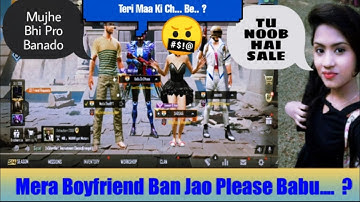 Pubg random conquer player call me noob l I challenge 1v3 TDM