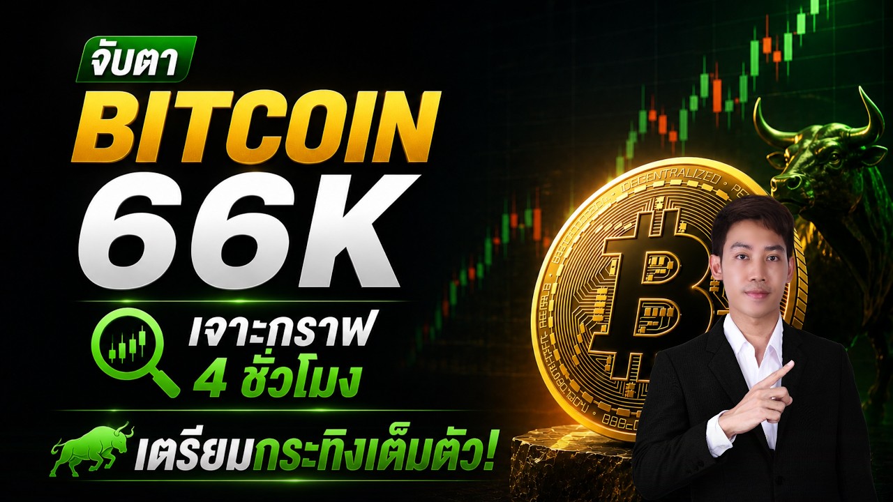 ⁣จับตาBITCOIN 66K! เตรียมเป็นกระทิงเต็มตัว! Altcoin กำลังมา