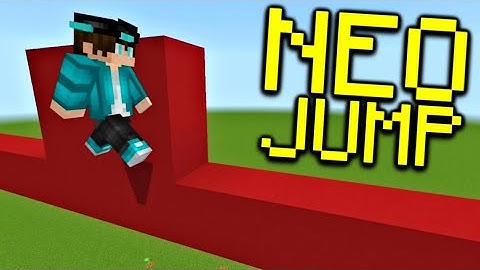 How To Neo Jump In MCPE Mobile!