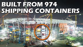 FIFA World Cup Qatar 2022 - Stadium 974 - Construction Timelapse