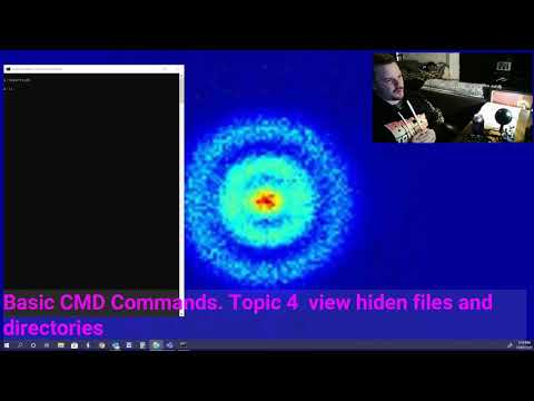 Basic CMD Commands  Topic 4  view hidden files and directories