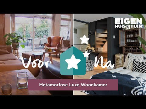 Van donker en gedateerd naar fris en lichte woonkamer | Metamorfose | Eigen Huis & Tuin