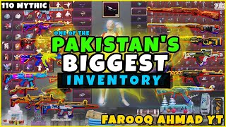 World Most Expensive and Dream PUBG MOBILE Account Inventory from Pakistan | 🔥 PUBG Mobile 🔥