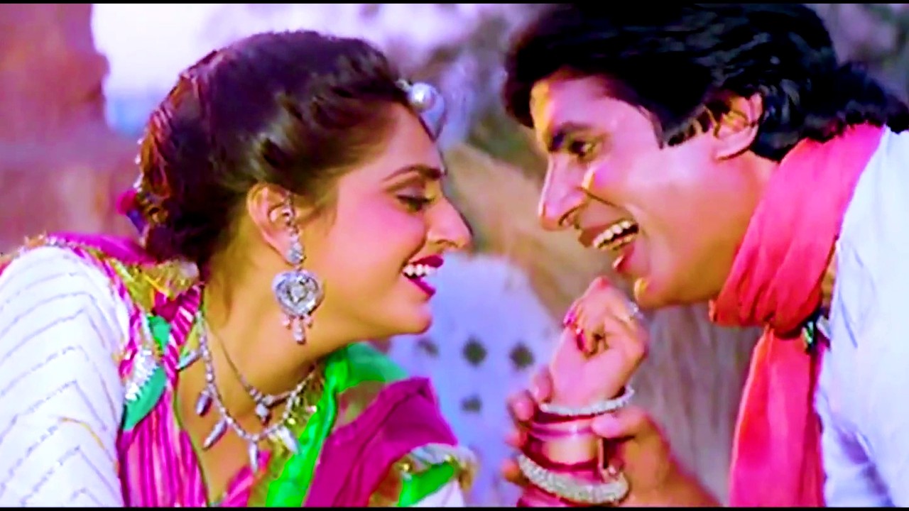 Gori Hain Kalaiyan (💘Jhankar 💘) Aaj Ka Arjun 1990 | Shabbir Kumar, Lata Mangeshkar   Amitabh