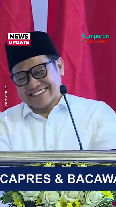 Seloroh Cak Imin Saat Dipasangkan Dengan Anies