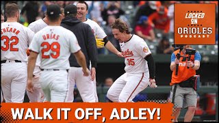 Orioles beat the Blue Jays on Adley Rutschman's walk-off home run!