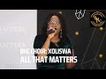 BHC Choir: All that matters cover by Minister GUC