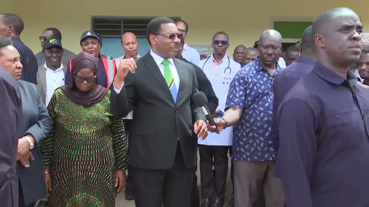 WIZILI MH. MWIGULU NCHEMBA AKITEMBEREA MRADI WA HOSPITAL 🏥 AFRICAN BIBLE 