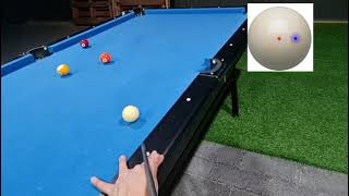 First person 9-ball practice in a 7 ft. foldable pool table part 2
