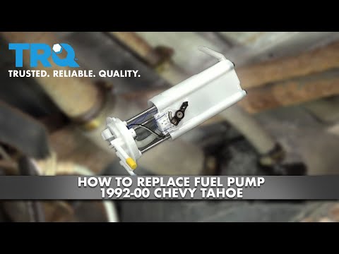 Vídeo: Como você muda uma bomba de combustível em um Chevy Tahoe 1998?