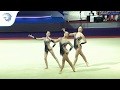Women&#39;s group France - 2019 Acro Europeans, all-around final