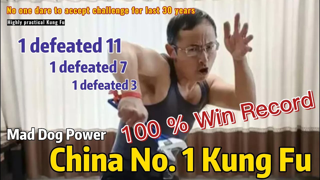 China No.1 Kung Fu | Mad Dog Power | 100% win record
