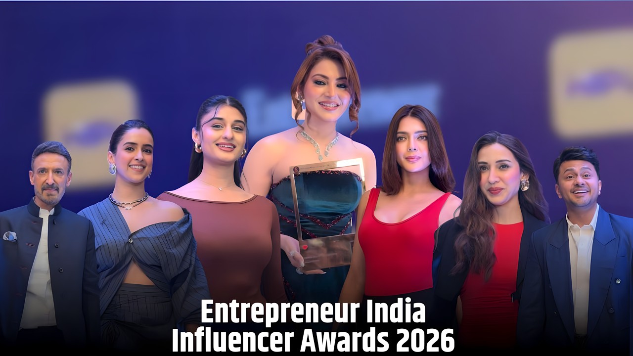 Entrepreneur India Influencer Awards 2026 | Urvashi Rautela, Sanya Malhotra, Payal Dhare, Ruhi Singh