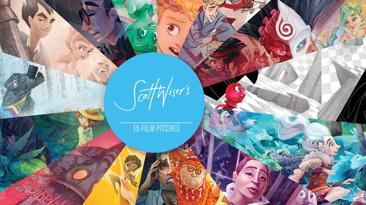 Episode #50 CELEBRATE 🥳 15 Feature Animated Film Pitches ~Scott Wiser ~ Directing Animation Livecast