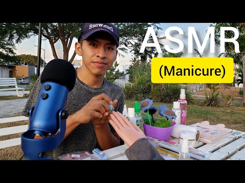 ASMR Relajante: Manicure al Aire Libre 💅 Sonidos Naturales para Dormir Profundo