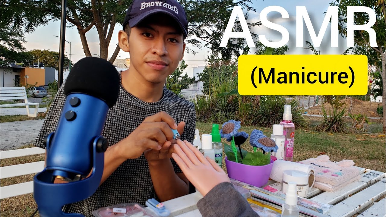 ASMR Relajante: Manicure al Aire Libre 💅 Sonidos Naturales para Dormir Profundo
