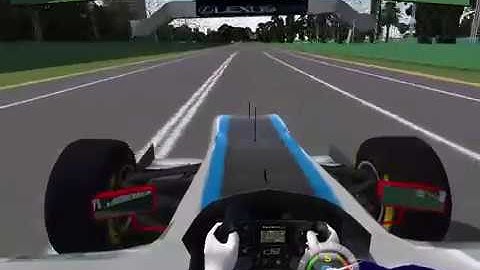 rfactor GP3 2013 | Melbourne Lap Onboard