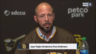 New Padres manager Jayce Tingler on analytics | Padres LIVE