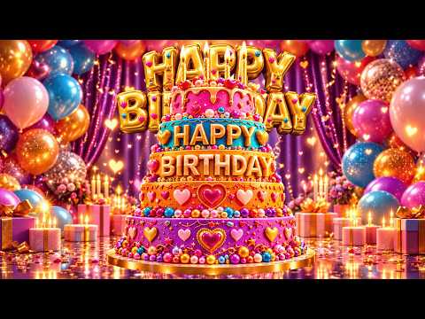 Happy Birthday Countdown Song 🎂 Party Celebration Video