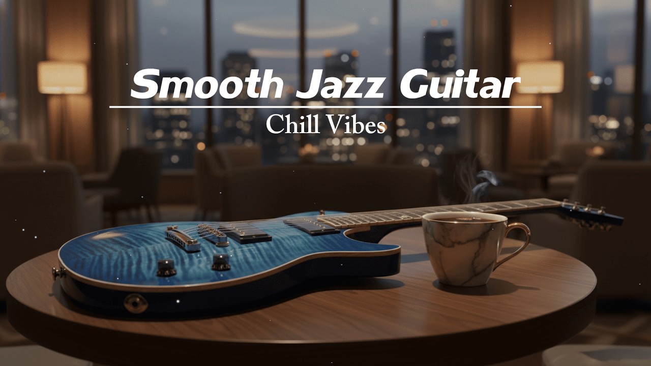 Relaxing Jazz Guitar Music   Best Background for Productivity & Focus