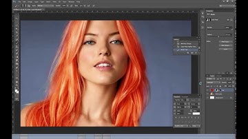 Photoshop CS5 + CS6 | How to change hair colour