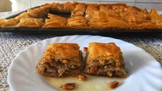 Cevizli Baklava |Hazır Yufkayla Çıtır Çıtır Baklava |Kolay Baklava|Tatlı Tarifleri |Turkish Baklava