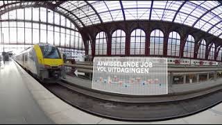 Ontdek de job van treinbegeleider in 360°