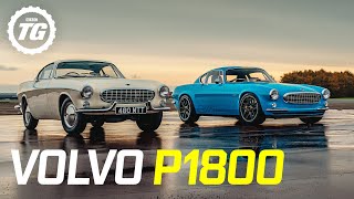 Volvo P1800 Cyan Racing 424bhp/tonne Restomod vs original | Top Gear RETROspective