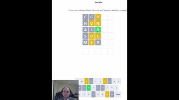 Verticle #Wordle: puzzle for 28 Jan 25  #variant #wordgames #puzzle #speedsolving #puzzlegame