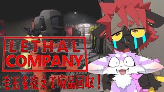 【LETHAL COMPANY】紫毛玉を抱っこして廃品回収！！！