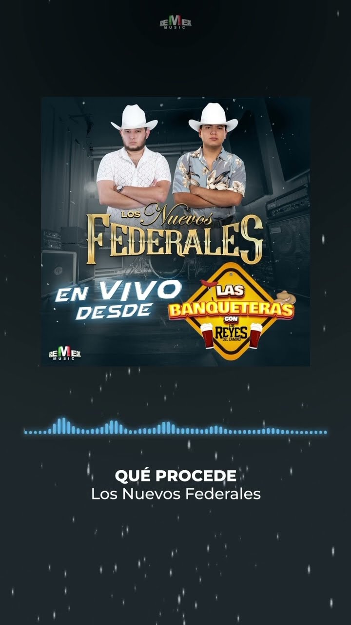 Para el amor se ocupan dos… ❤️‍? #QuéProcede es de lo nuevo de Los Nuevos Federales ??