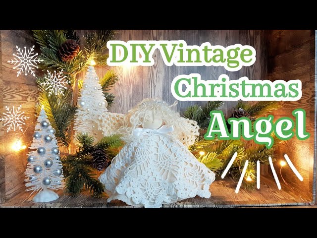 How to Make Angel Pins and Angel Ornaments - Crafts a la mode