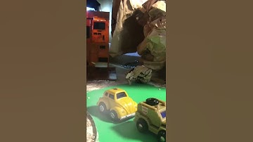 TRANSFORMERS STOP MOTION- TRYPTICON VS THE AUTOBOTS !!