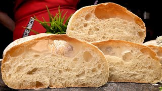 Stop buying bread and make chaabata bread with alveoli using this recipe.