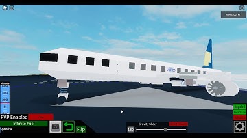 How to do a motor landing gear in plane crazy (Roblox)